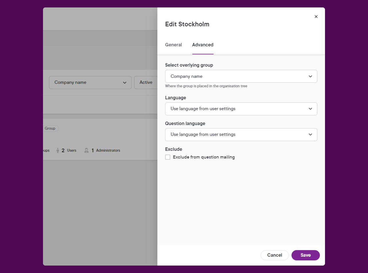 How to move a group Winningtemp